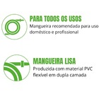 Mangueira De Jardim Siliconada Dupla Camada 1/2" Vermelha | K